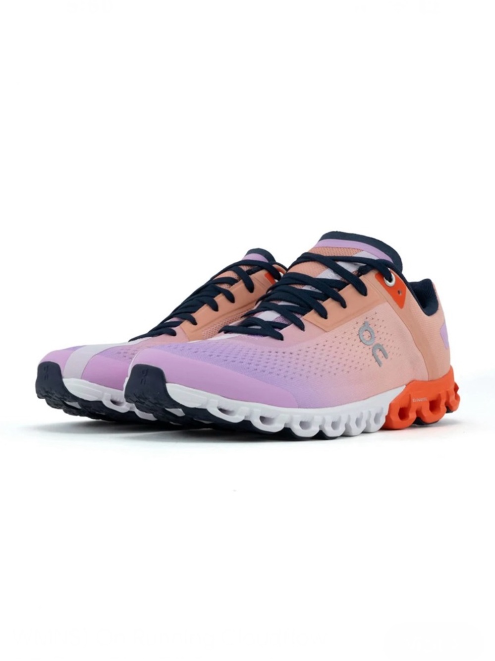 ON RUNNING Cloudflow  Rose and Fiji sneakers women’s Sz 8.5 running shoes